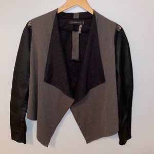 Stella & Jamie black and grey open jacket